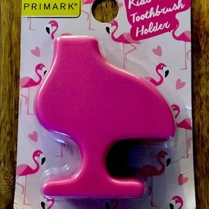 Flamingo toothbrush holder